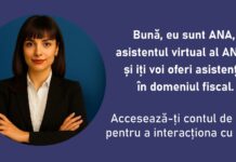 ANAF lansează chatbot-ul „ANA” pentru contribuabili