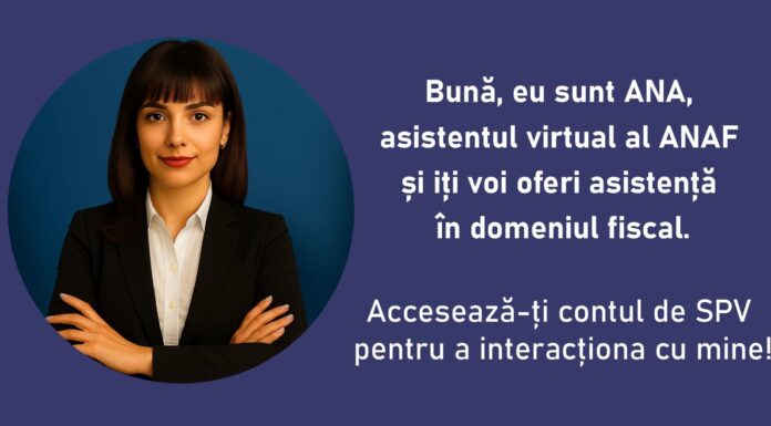 ANAF lansează chatbot-ul „ANA” pentru contribuabili