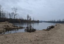 Balastieră ilegală pe Jiu. Administrator sancționat cu avertisment!