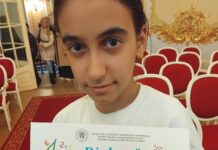 Elevă de la Liceul de Arte, premiată la un concurs de matematică