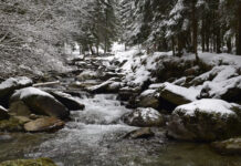 Debitul Jiului va fi unul normal în ianuarie