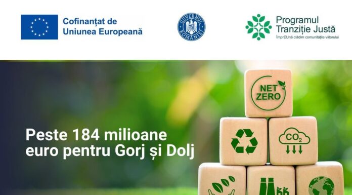 Peste 180 de milioane de euro pentru Gorj și Dolj