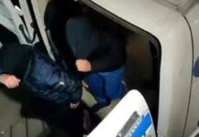 Reținut după ce a spart geamurile unei biserici