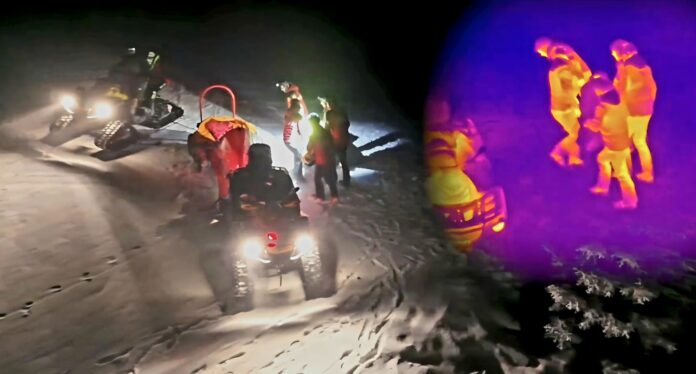 Peste 100 de oameni salvați de pe munte