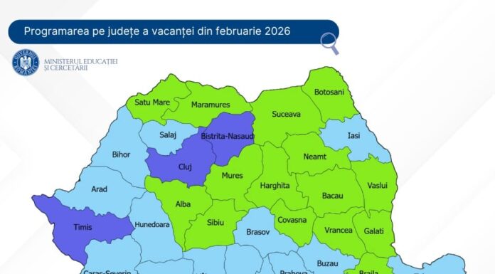 Când are loc „vacanța de schi” pentru elevii din Gorj