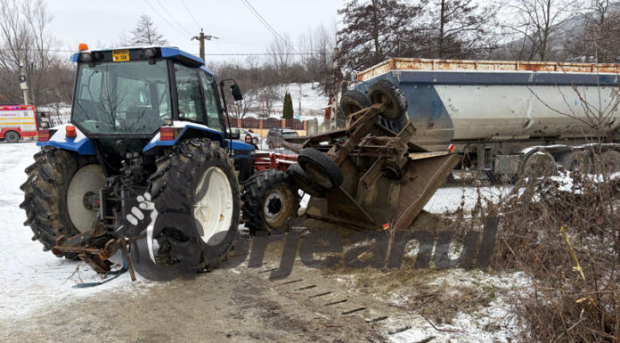 VIDEO: Un muncitor la deszăpezire și un ambulanțier, răniți la Mușetești!