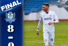 Scor-fluviu în ultimul amical