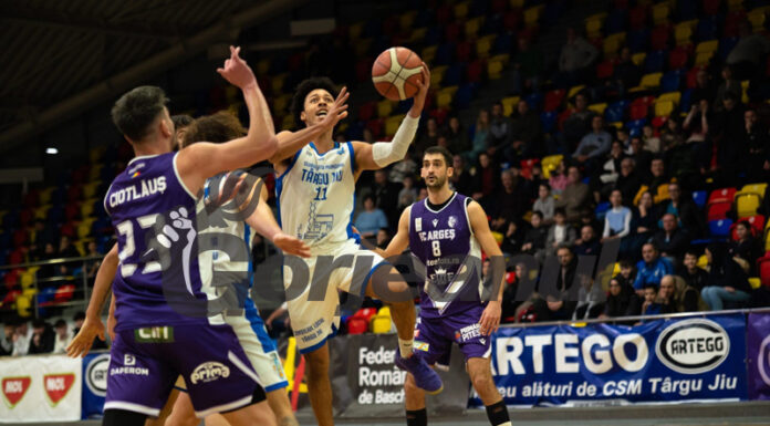Baschetbaliștii gorjeni au cedat disputa cu FC Argeș