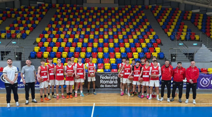 Naționala U16 este la Târgu Jiu