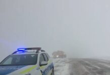 VIDEO: Ninge la Rânca! Drumarii și polițiștii, în acțiune