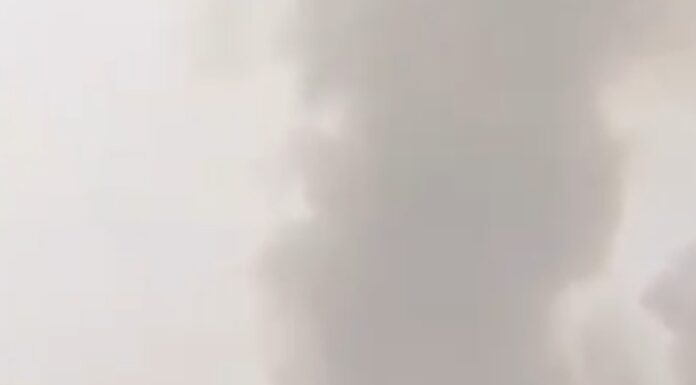 VIDEO: Incendiu la Mănăstirea Strâmba-Jiu