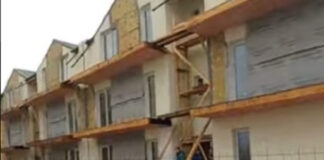 Foarte grav accident de muncă în Târgu Jiu! Un bărbat a căzut de pe o schelă într-un fier care i-a străpuns trupul! Se află în stare extrem de gravă, la spitalul din Craiova