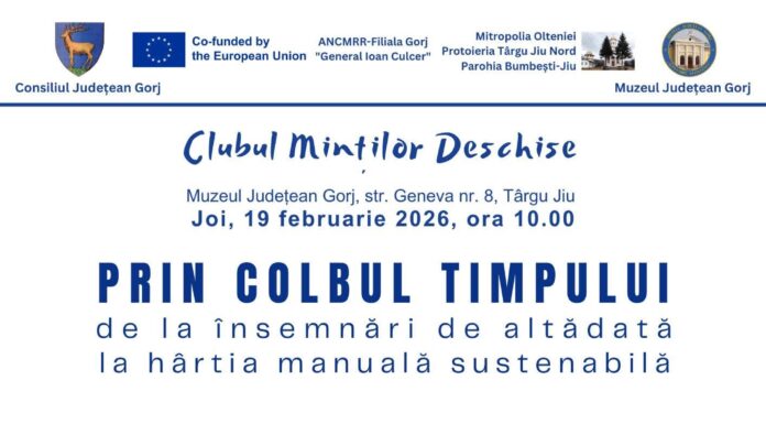 Atelier cultural și vernisaj dedicat lui Brâncuși, organizate la Muzeul Județean