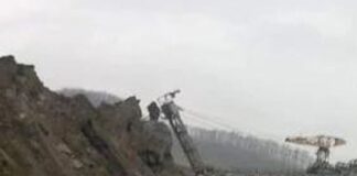 Alunecarea de teren de la cariera Tismana lasă CEO fără 2.000 de tone de cărbune. Cine e de vină: vremea!