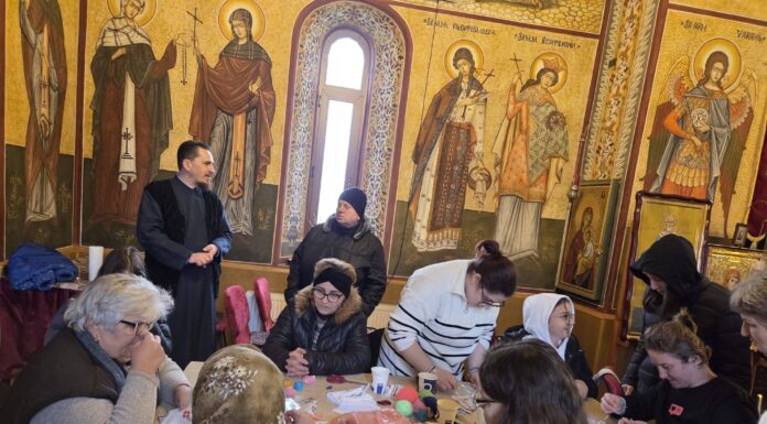 Au reînceput atelierele de creație la biserica din Parohia Țicleni