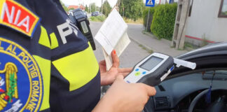 Prins băut la volan, după ce s-a oprit cu mașina într-un autoturism parcat