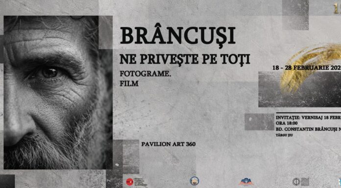 Expoziție „Brâncuși ne privește pe toți”, la Târgu Jiu