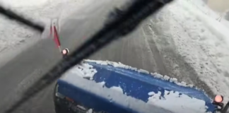 Deszăpezire la Rânca