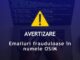 Tentative de fraudă în numele OSIM
