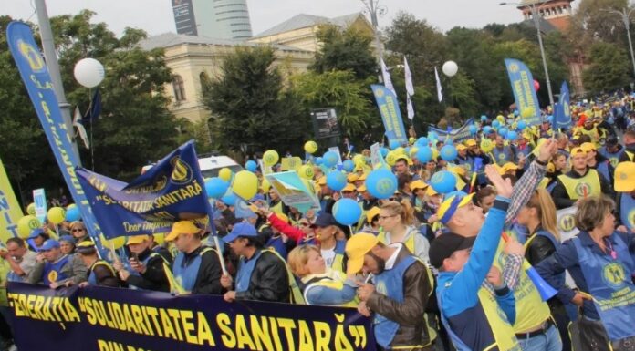 Sănătatea amenință cu greva generală. Federația „Solidaritatea Sanitară” a notificat Guvernul