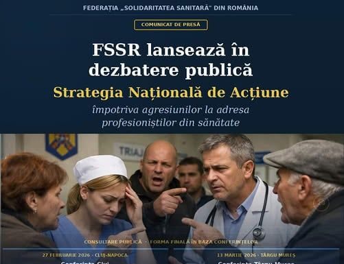 Stop violenței în spitale! Strategie națională pentru siguranța personalului medical