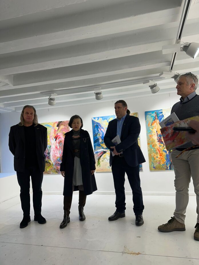 Gorjeanul Vasile Fuiorea și-a inaugurat expoziția la Veneția