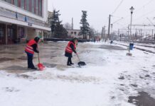 Măsuri speciale și în zona gărilor pe perioada codului de vreme rea