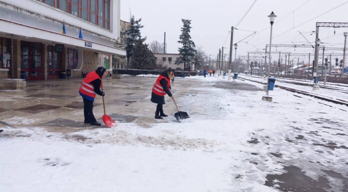 Măsuri speciale și în zona gărilor pe perioada codului de vreme rea