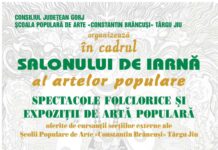 „Salonul de iarnă al artelor populare”, organizat în patru localități din Gorj