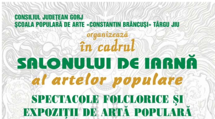 „Salonul de iarnă al artelor populare”, organizat în patru localități din Gorj
