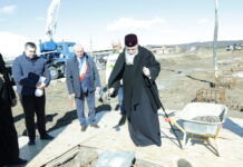 Moment istoric pentru Scoarța: prima piatră la Fabrica de cherestea „Sfântul Iosif”