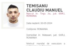 Recidivist din Gorj, condamnat pentru violență, dat în urmărire națională