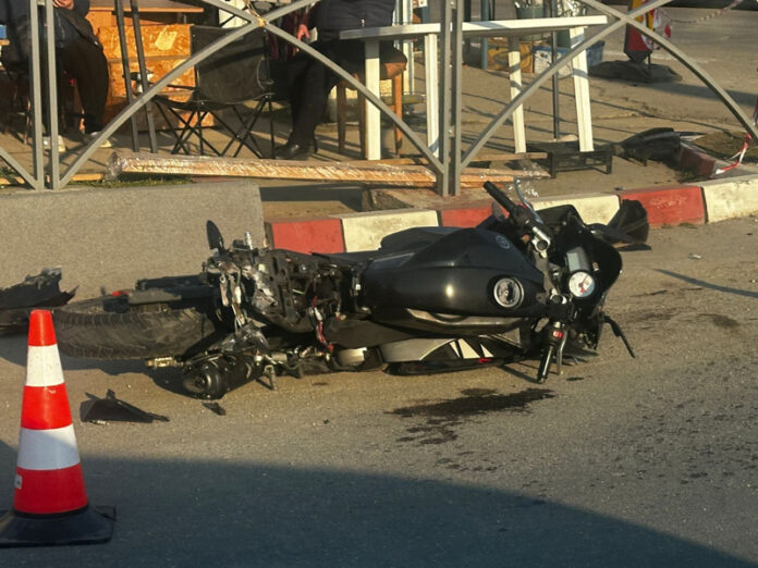 Adolescent rănit în accident, la Târgu-Cărbunești