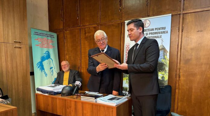 Bebe-Viorel Ionică, directorul ziarului „Gorjeanul”, premiat pentru susținerea culturii