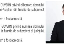 Oficial! Guvernul l-a instalat subprefect de Gorj pe Ionuț Drăgoi