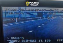 Șofer din Târgu Jiu, prins cu 181 km/h și fără ITP
