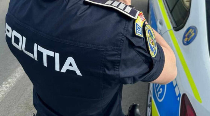 Teroare în Bârsești. Garcea a ieșit cu cuțitul la polițiști și i-a amenințat că îi omoară