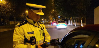 Șofer băut, oprit la timp de polițiști