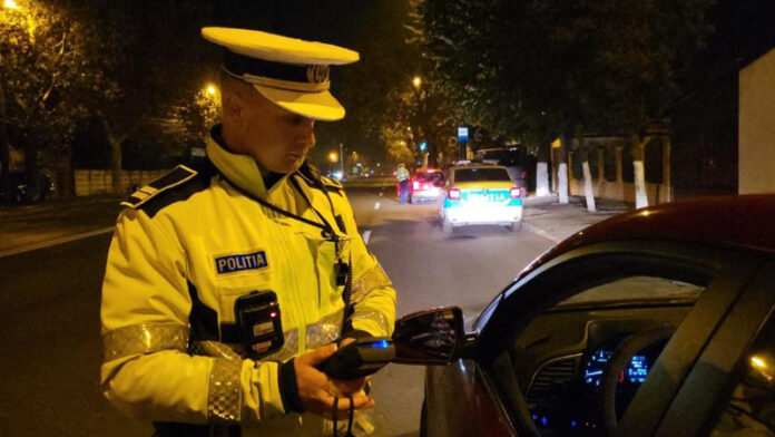 Șofer băut, oprit la timp de polițiști