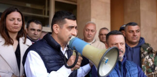 Salariații CEO, în a șaptea zi de protest. Liderul AUR, prezent la Târgu Jiu