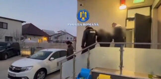 VIDEO: Reținut după ce a furat bani dintr-o mașină și a încercat să spargă, cu levierul, un aparat de efectuat plăți