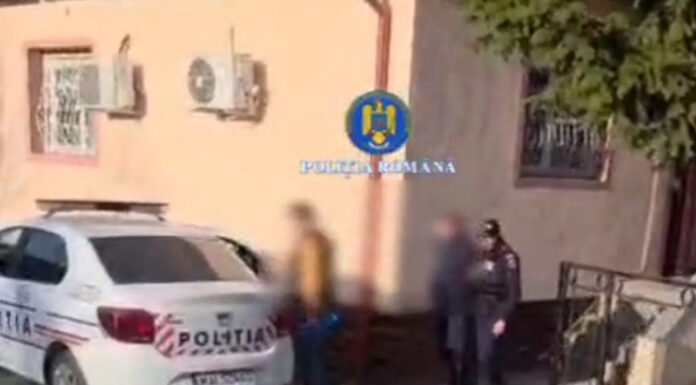 VIDEO: Reținut după ce a incendiat casa vecinei