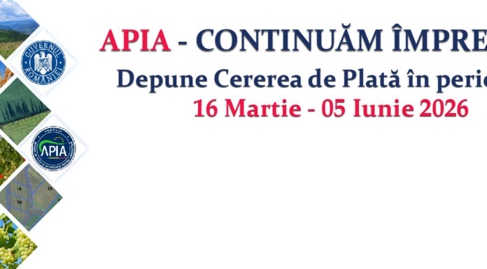 APIA a început primirea cererilor de plată pentru Campania 2026