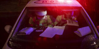 Prins la miezul nopții, în timp ce conducea un autoturism neînmatriculat