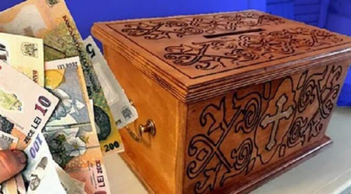 Bărbat reținut după ce a furat bani din cutia milei, într-o biserică din Leurda