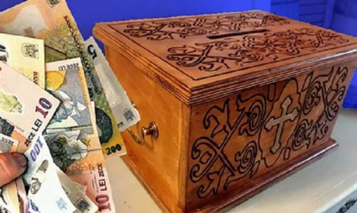 Bărbat reținut după ce a furat bani din cutia milei, într-o biserică din Leurda