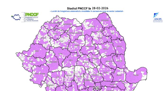 Lucrări de cadastru gratuite în peste 2.600 de localități