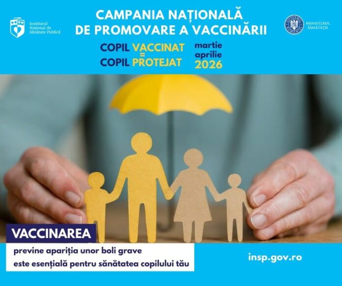 Campanie naţională pentru vaccinarea copiilor