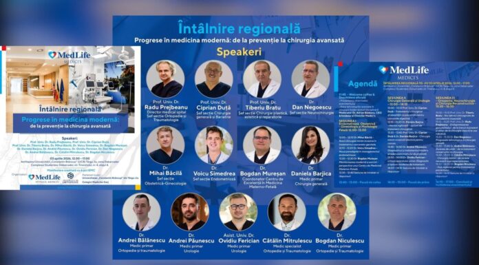 Excelență și inovație în medicină. Conferință importantă la Târgu Jiu