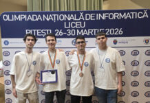 S-au întors cu premii și medalii de la Olimpiada Națională de Informatică